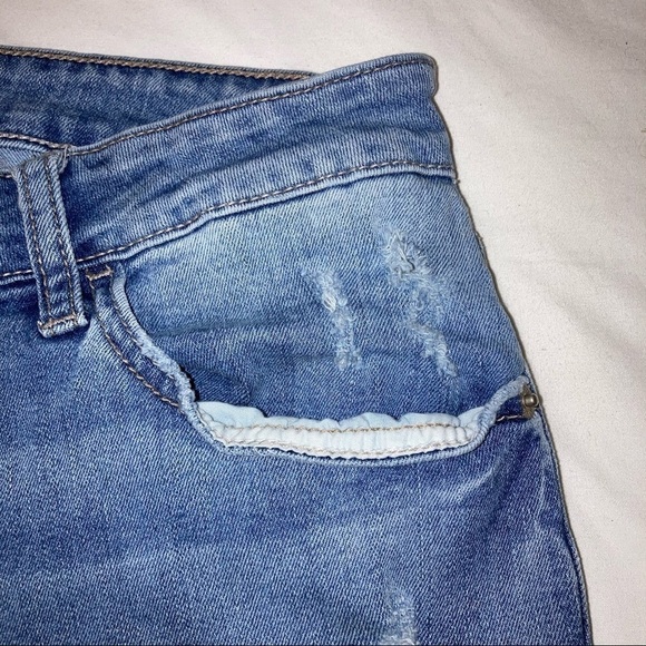 Justusa Distress Stretch Fringe Jeans 31 - Picture 6 of 6